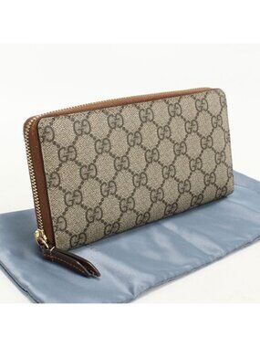 Gucci Zip Around Wallet GG Supreme